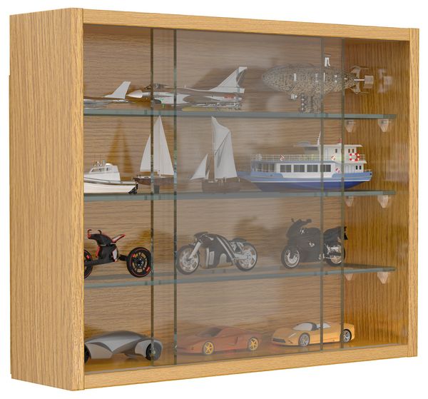 Produktbild: H&auml;ngevitrine Wandvitrine Sammel Deko Drivalo S