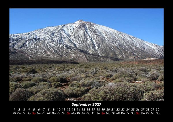 Produktbild: Bergige Welten 2027 Fotokalender DIN A3