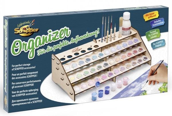 Produktbild: Schipper 605214708 - Organizer für Farben und Pinsel, Malen nach Zahlen