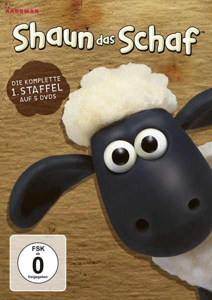 Produktbild: Shaun das Schaf - Staffel 1 - Komplettbox [5 DVDs]