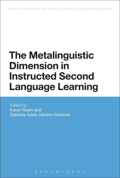 Produktbild: The Metalinguistic Dimension in Instructed Second Language Learning