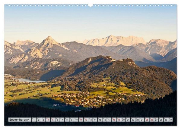 Produktbild: Allg&auml;uer Alpen 2027 (Wandkalender 2027 DIN A2 quer), CALVENDO Monatskalender