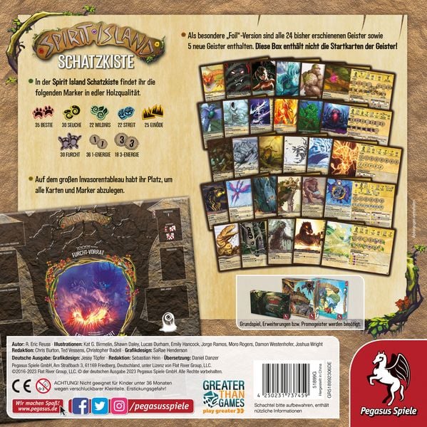 Produktbild: Spirit Island Schatzkiste