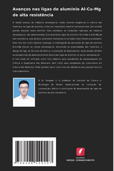 Produktbild: Avan&ccedil;os nas ligas de alum&iacute;nio Al-Cu-Mg de alta resist&ecirc;ncia