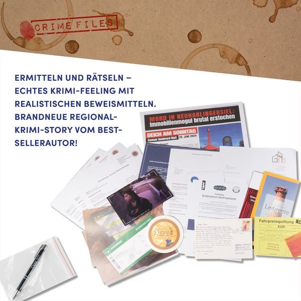 Produktbild: Crime Files &ndash; Fallakte: Endstation Ostfriesland