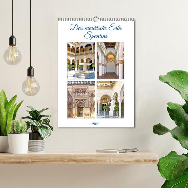 Produktbild: Das maurische Erbe Spaniens (Wandkalender 2026 DIN A3 hoch), CALVENDO Monatskalender