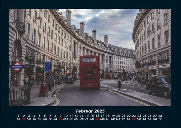 Produktbild: London 2025 Fotokalender DIN A4