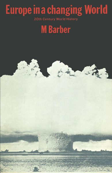 Produktbild: Europe in a Changing World