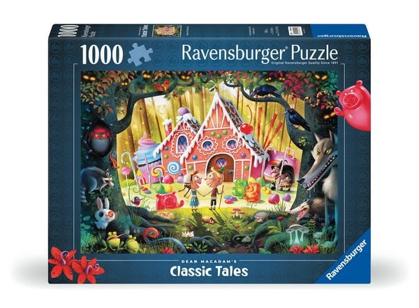 Produktbild: Erwachsenenpuzzle 1000 Teile - Dean MacAdam: H&auml;nsel und Gretel