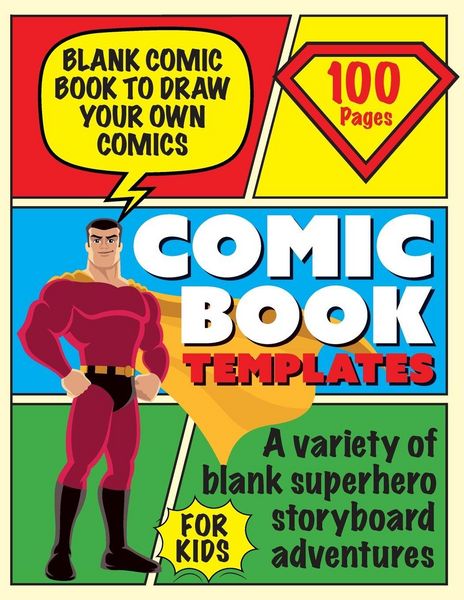 Produktbild: Blank Comic Book Draw Tour Own Comics