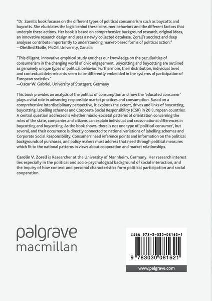 Produktbild: Varieties of Political Consumerism