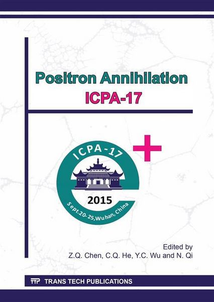 Produktbild: Positron Annihilation - ICPA-17