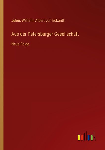 Produktbild: Aus der Petersburger Gesellschaft