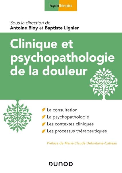 Produktbild: Clinique et psychopathologie de la douleur