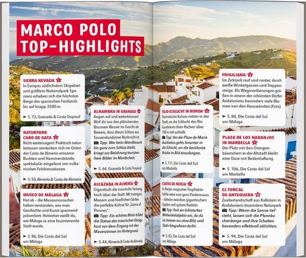 Produktbild: MARCO POLO Reisef&uuml;hrer Costa del Sol, Costa de Almer&iacute;a, Costa Tropical, Granada