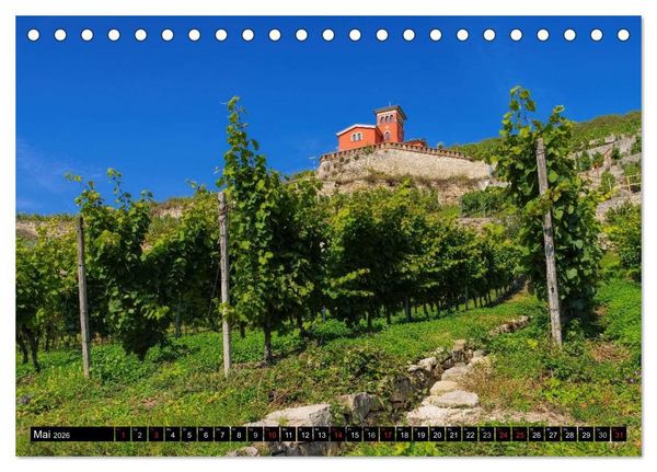 Produktbild: Freyburg - Die Perle im Unstruttal (Tischkalender 2026 DIN A5 quer), CALVENDO Monatskalender