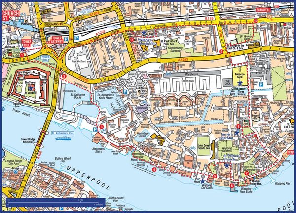 Produktbild: A -Z London Hidden Walks
