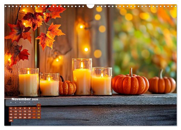 Produktbild: Die Welt in Orange (Wandkalender 2026 DIN A3 quer), CALVENDO Monatskalender