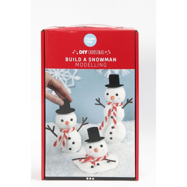 Produktbild: Creativ Company DIY Sets Modellieren Kreativ Set, Schneemann, 1 Set