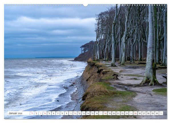 Produktbild: Deutsche Bundesl&auml;nder - Mecklenburg-Vorpommern (hochwertiger Premium Wandkalender 2026 DIN A2 quer), Kunstdruck in Hochglanz