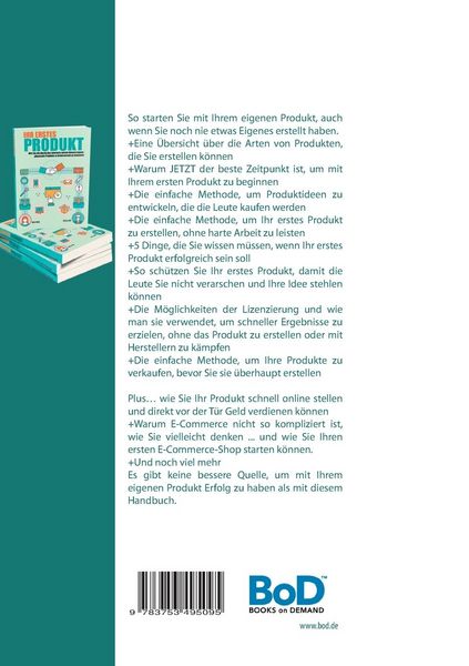 Produktbild: Ihr erstes Produkt