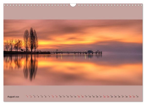 Produktbild: Bodensee Weitblicke (Wandkalender 2026 DIN A3 quer), CALVENDO Monatskalender