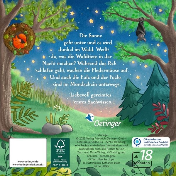 Produktbild: Es wird Nacht hier im Wald