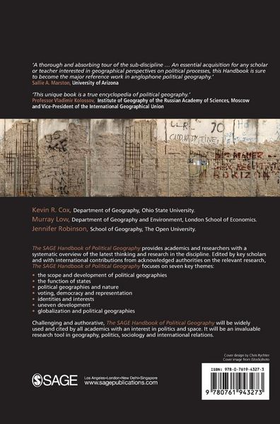 Produktbild: The SAGE Handbook of Political Geography