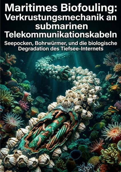Produktbild: Maritimes Biofouling: Verkrustungsmechanik an submarinen Telekommunikationskabeln