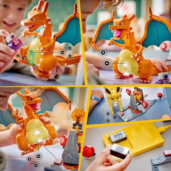 Produktbild: LEGO Pok&eacute;mon SMART Play: Ultimativer Showdown zwischen Glurak und Blitza All-in-1 Set 72167