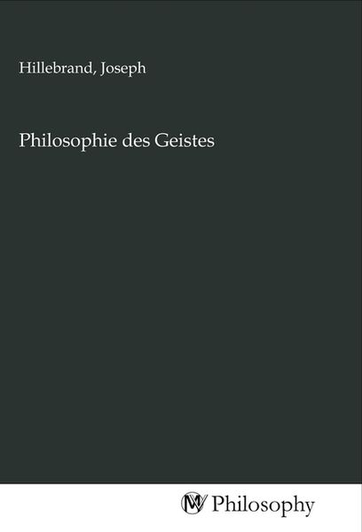 Produktbild: Philosophie des Geistes