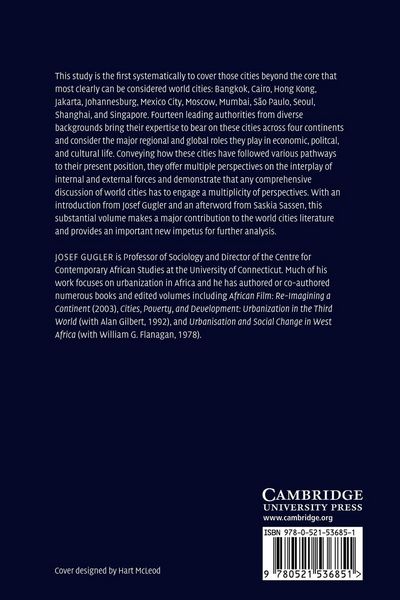 Produktbild: World Cities Beyond the West