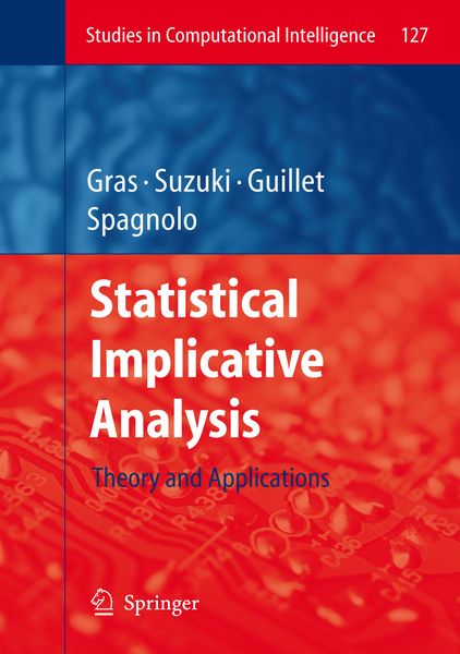 Produktbild: Statistical Implicative Analysis