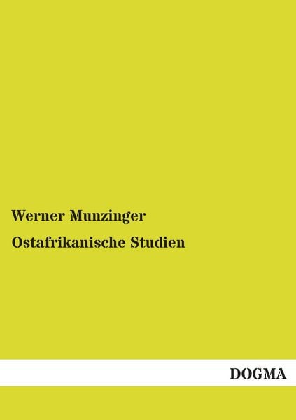 Produktbild: Ostafrikanische Studien