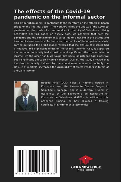 Produktbild: The effects of the Covid-19 pandemic on the informal sector
