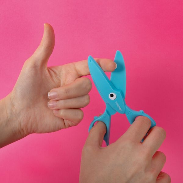 Produktbild: Sicherheitsschere Tintenf.blau