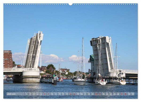 Produktbild: Impressionen von der Schlei - Deutschlands einzigem Fjord (Wandkalender 2026 DIN A2 quer), CALVENDO Monatskalender