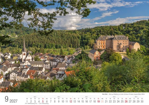Produktbild: Eifel 2027 Bildkalender A3 Spiralbindung