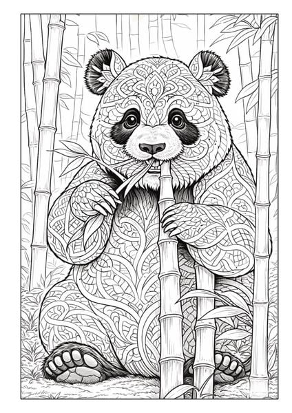 Produktbild: Mandala Tiere Malbuch f&uuml;r Erwachsene mit 50 sch&ouml;nen Ausmalmotiven