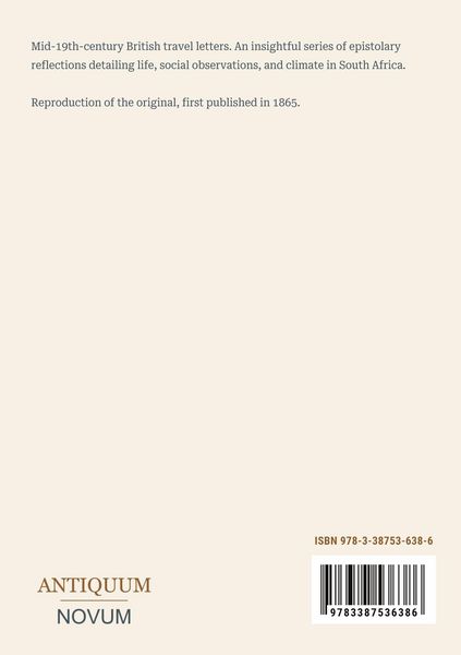 Produktbild: Letters from the Cape