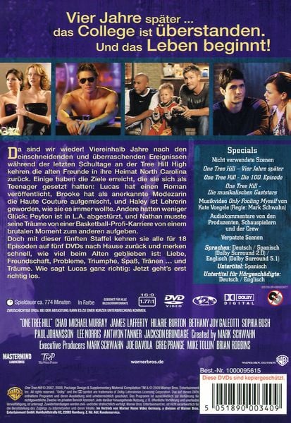 Produktbild: One Tree Hill - Staffel 5 [5 DVDs]