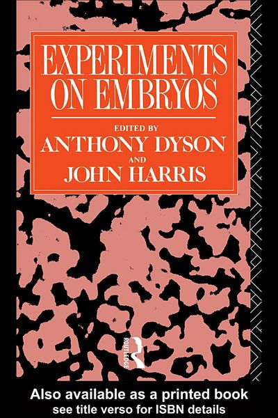 Produktbild: Experiments on Embryos