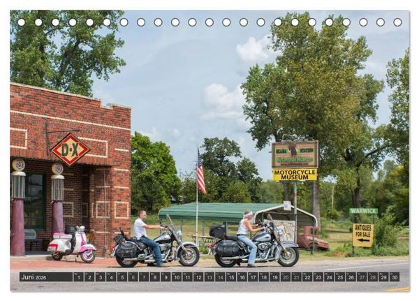 Produktbild: Route 66 (Tischkalender 2026 DIN A5 quer), CALVENDO Monatskalender