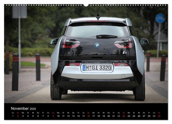 Produktbild: BMW i3 (hochwertiger Premium Wandkalender 2025 DIN A2 quer), Kunstdruck in Hochglanz