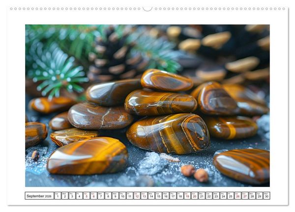 Produktbild: Shining Semi-Precious Stones (Wall Calendar 2026 DIN A2 landscape), CALVENDO 12 Month Wall Calendar
