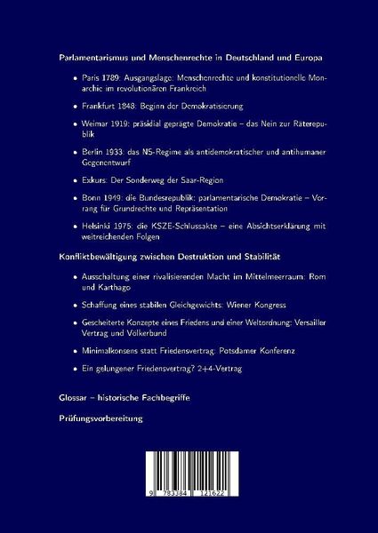 Produktbild: Abiturwissen Geschichte Saarland