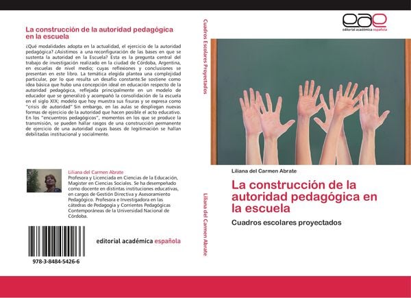 Produktbild: La construcci&oacute;n de la autoridad pedag&oacute;gica en la escuela