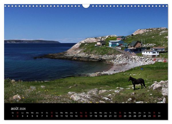 Produktbild: Saint-Pierre et Miquelon &agrave; l'&eacute;tat sauvage (Calendrier mural 2026 DIN A3 vertical), CALVENDO calendrier mensuel