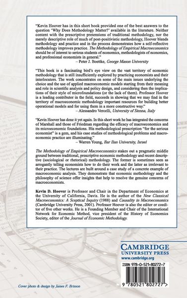 Produktbild: The Methodology of Empirical Macroeconomics
