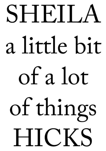 Produktbild: Sheila Hicks. a little bit of a lot of things